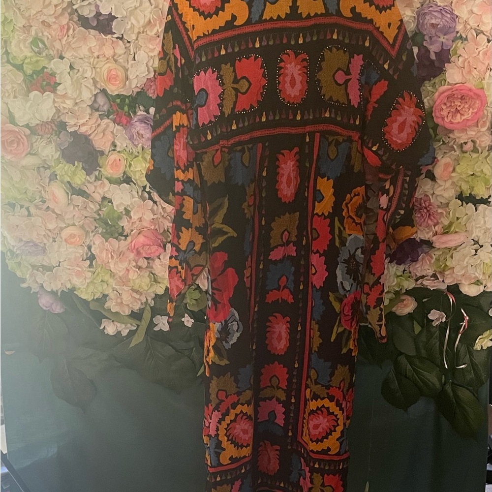 FARM Rio Vibrant Floral Maxi Dress